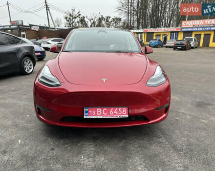 Красный Тесла Model Y, объемом двигателя 0 л и пробегом 54 тыс. км за 27000 $, фото 6 на Automoto.ua