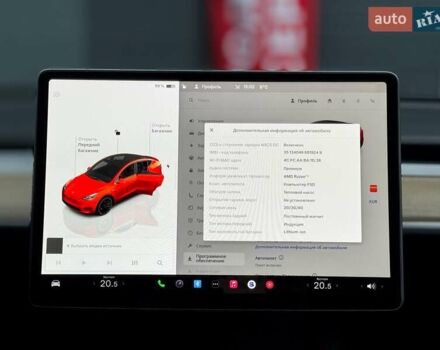Красный Тесла Model Y, объемом двигателя 0 л и пробегом 15 тыс. км за 35000 $, фото 22 на Automoto.ua