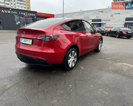 Красный Тесла Model Y, объемом двигателя 0 л и пробегом 46 тыс. км за 26300 $, фото 4 на Automoto.ua
