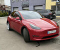 Червоний Тесла Model Y, об'ємом двигуна 0 л та пробігом 33 тис. км за 27700 $, фото 1 на Automoto.ua