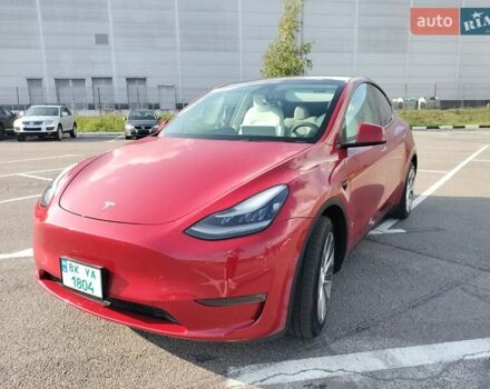 Красный Тесла Model Y, объемом двигателя 0 л и пробегом 30 тыс. км за 27300 $, фото 3 на Automoto.ua