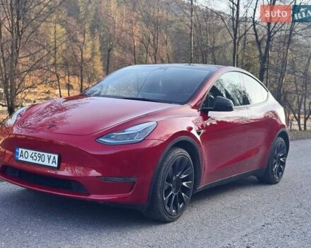 Красный Тесла Model Y, объемом двигателя 0 л и пробегом 51 тыс. км за 25500 $, фото 11 на Automoto.ua