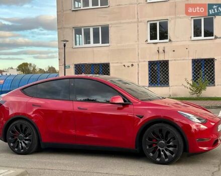 Красный Тесла Model Y, объемом двигателя 0 л и пробегом 10 тыс. км за 29500 $, фото 8 на Automoto.ua