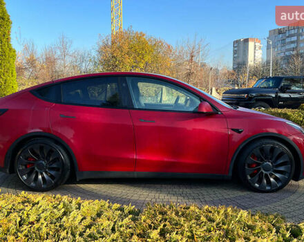 Красный Тесла Model Y, объемом двигателя 0 л и пробегом 26 тыс. км за 29800 $, фото 7 на Automoto.ua