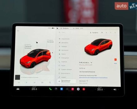Красный Тесла Model Y, объемом двигателя 0 л и пробегом 15 тыс. км за 35000 $, фото 20 на Automoto.ua