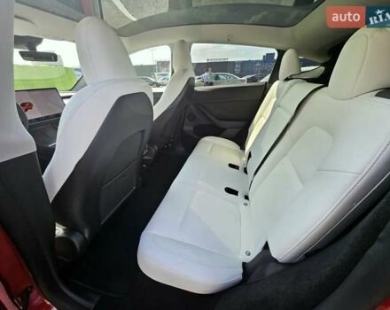 Красный Тесла Model Y, объемом двигателя 0 л и пробегом 1 тыс. км за 33500 $, фото 11 на Automoto.ua