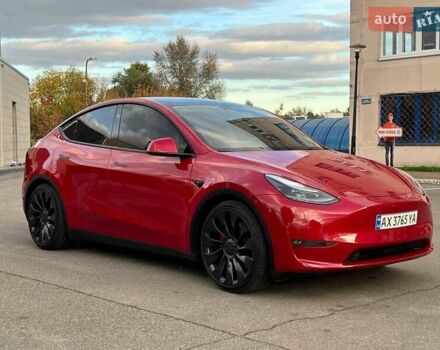 Красный Тесла Model Y, объемом двигателя 0 л и пробегом 10 тыс. км за 29500 $, фото 10 на Automoto.ua