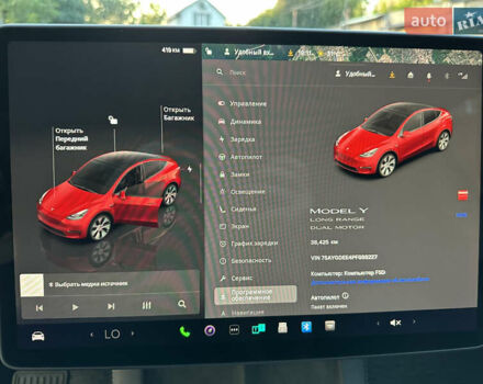 Красный Тесла Model Y, объемом двигателя 0 л и пробегом 50 тыс. км за 23900 $, фото 11 на Automoto.ua