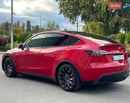 Красный Тесла Model Y, объемом двигателя 0 л и пробегом 10 тыс. км за 29500 $, фото 3 на Automoto.ua