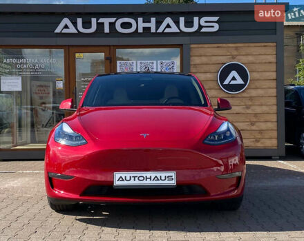 Красный Тесла Model Y, объемом двигателя 0 л и пробегом 24 тыс. км за 34999 $, фото 1 на Automoto.ua