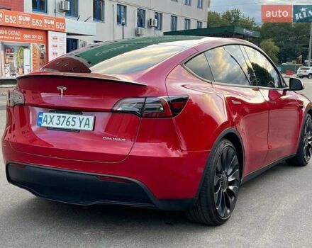 Красный Тесла Model Y, объемом двигателя 0 л и пробегом 10 тыс. км за 29500 $, фото 7 на Automoto.ua