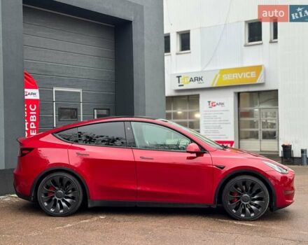 Красный Тесла Model Y, объемом двигателя 0 л и пробегом 15 тыс. км за 35000 $, фото 10 на Automoto.ua