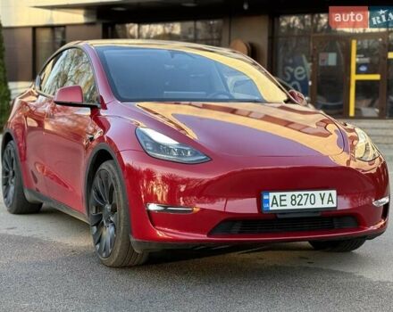 Червоний Тесла Model Y, об'ємом двигуна 0 л та пробігом 1 тис. км за 29000 $, фото 3 на Automoto.ua