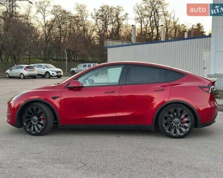 Червоний Тесла Model Y, об'ємом двигуна 0 л та пробігом 37 тис. км за 33500 $, фото 4 на Automoto.ua