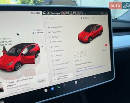 Красный Тесла Model Y, объемом двигателя 0 л и пробегом 46 тыс. км за 28888 $, фото 16 на Automoto.ua