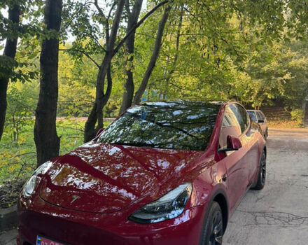 Тесла Model Y 2023 у Луцьку на Automoto.ua Червоний Тесла Model Y, об'ємом двигуна 0 л та пробігом 33 тис. км за 26000 $, фото 19 на Automoto.ua
