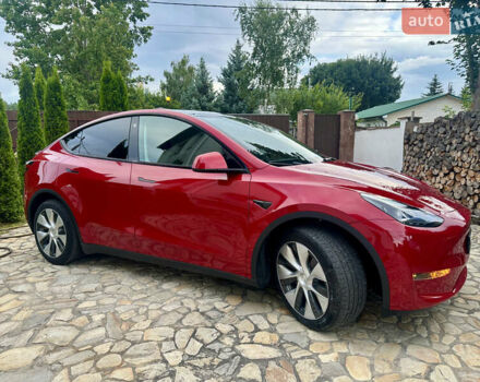 Красный Тесла Model Y, объемом двигателя 0 л и пробегом 33 тыс. км за 30700 $, фото 2 на Automoto.ua