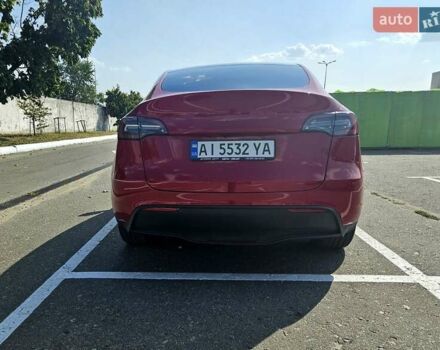 Красный Тесла Model Y, объемом двигателя 0 л и пробегом 1 тыс. км за 33500 $, фото 14 на Automoto.ua
