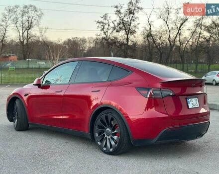 Червоний Тесла Model Y, об'ємом двигуна 0 л та пробігом 37 тис. км за 33500 $, фото 2 на Automoto.ua