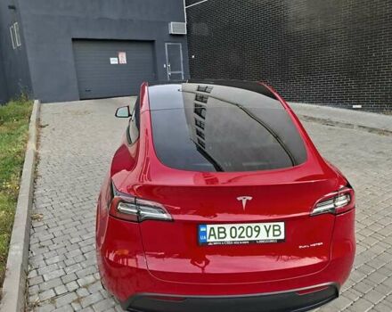 Тесла Model Y 2023 в Виннице на Automoto.ua Красный Тесла Model Y, объемом двигателя 0 л и пробегом 27 тыс. км за 31500 $, фото 4 на Automoto.ua