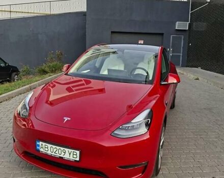 Тесла Model Y 2023 в Виннице на Automoto.ua Красный Тесла Model Y, объемом двигателя 0 л и пробегом 27 тыс. км за 31500 $, фото 13 на Automoto.ua