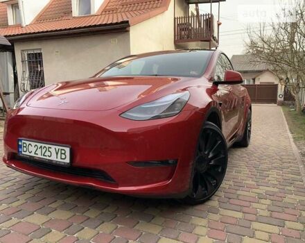 Червоний Тесла Model Y, об'ємом двигуна 0 л та пробігом 5 тис. км за 44300 $, фото 10 на Automoto.ua