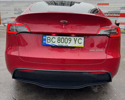 Красный Тесла Model Y, объемом двигателя 0 л и пробегом 46 тыс. км за 26300 $, фото 13 на Automoto.ua