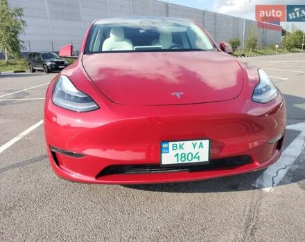 Красный Тесла Model Y, объемом двигателя 0 л и пробегом 30 тыс. км за 27300 $, фото 6 на Automoto.ua