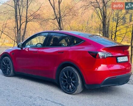 Красный Тесла Model Y, объемом двигателя 0 л и пробегом 51 тыс. км за 25500 $, фото 3 на Automoto.ua