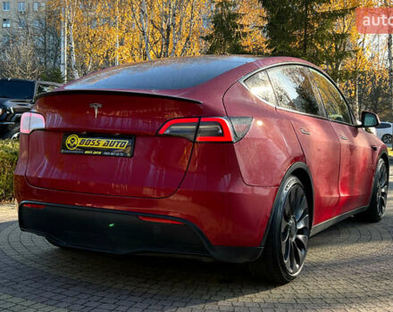 Красный Тесла Model Y, объемом двигателя 0 л и пробегом 26 тыс. км за 29800 $, фото 6 на Automoto.ua