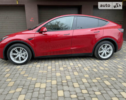 Красный Тесла Model Y, объемом двигателя 0 л и пробегом 7 тыс. км за 36000 $, фото 4 на Automoto.ua