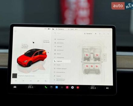 Красный Тесла Model Y, объемом двигателя 0 л и пробегом 15 тыс. км за 35000 $, фото 19 на Automoto.ua