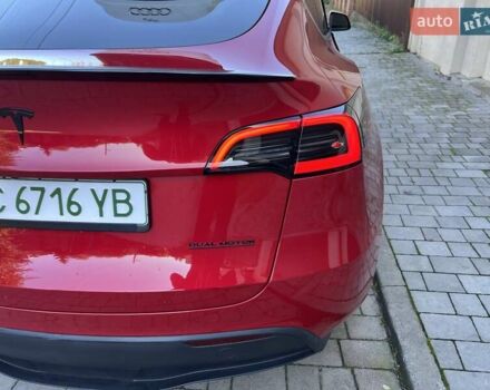 Красный Тесла Model Y, объемом двигателя 0 л и пробегом 46 тыс. км за 28888 $, фото 23 на Automoto.ua