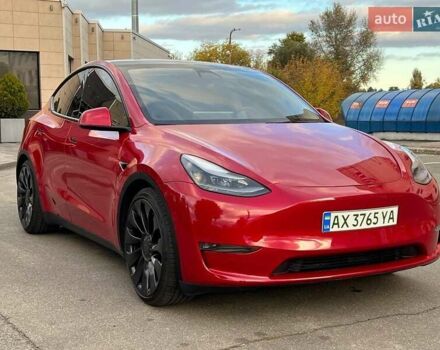 Красный Тесла Model Y, объемом двигателя 0 л и пробегом 10 тыс. км за 29500 $, фото 9 на Automoto.ua