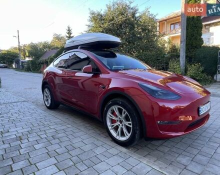 Красный Тесла Model Y, объемом двигателя 0 л и пробегом 46 тыс. км за 28888 $, фото 28 на Automoto.ua