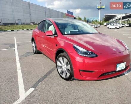 Красный Тесла Model Y, объемом двигателя 0 л и пробегом 30 тыс. км за 27300 $, фото 10 на Automoto.ua