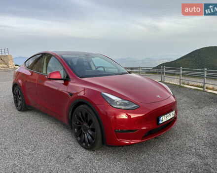 Червоний Тесла Model Y, об'ємом двигуна 0 л та пробігом 60 тис. км за 29500 $, фото 11 на Automoto.ua