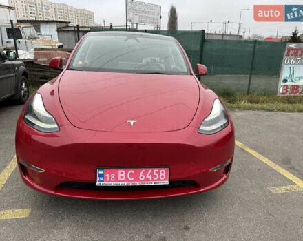 Красный Тесла Model Y, объемом двигателя 0 л и пробегом 54 тыс. км за 27000 $, фото 12 на Automoto.ua