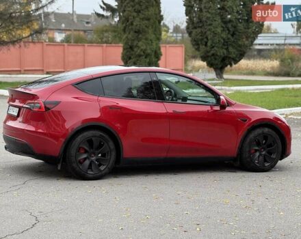 Красный Тесла Model Y, объемом двигателя 0 л и пробегом 84 тыс. км за 25800 $, фото 3 на Automoto.ua