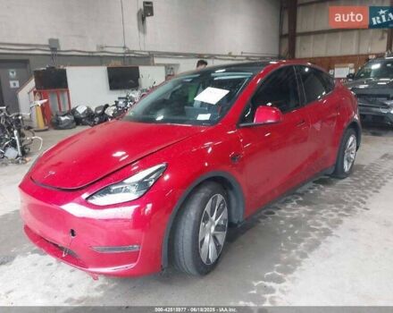 Красный Тесла Model Y, объемом двигателя 0 л и пробегом 108 тыс. км за 20800 $, фото 1 на Automoto.ua