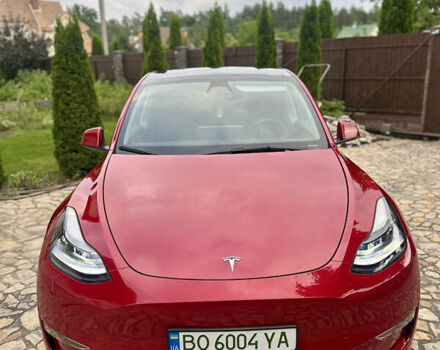 Красный Тесла Model Y, объемом двигателя 0 л и пробегом 33 тыс. км за 30700 $, фото 14 на Automoto.ua