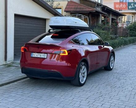 Красный Тесла Model Y, объемом двигателя 0 л и пробегом 46 тыс. км за 28888 $, фото 5 на Automoto.ua