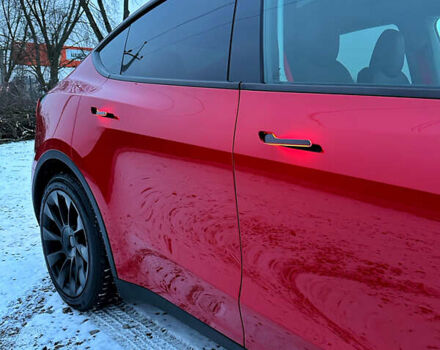 Красный Тесла Model Y, объемом двигателя 0 л и пробегом 23 тыс. км за 34700 $, фото 26 на Automoto.ua