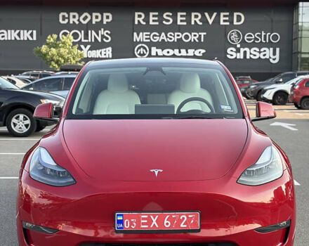 Червоний Тесла Model Y, об'ємом двигуна 0 л та пробігом 50 тис. км за 25300 $, фото 4 на Automoto.ua