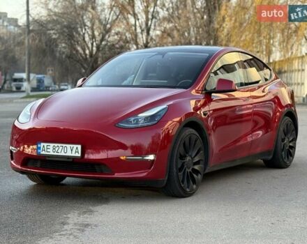 Червоний Тесла Model Y, об'ємом двигуна 0 л та пробігом 1 тис. км за 29000 $, фото 1 на Automoto.ua