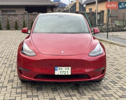 Красный Тесла Model Y, объемом двигателя 0 л и пробегом 10 тыс. км за 26500 $, фото 1 на Automoto.ua