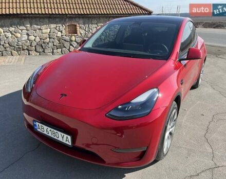 Красный Тесла Model Y, объемом двигателя 0 л и пробегом 31 тыс. км за 30888 $, фото 1 на Automoto.ua