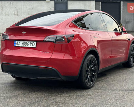 Красный Тесла Model Y, объемом двигателя 0 л и пробегом 57 тыс. км за 27500 $, фото 5 на Automoto.ua