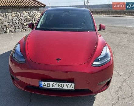 Красный Тесла Model Y, объемом двигателя 0 л и пробегом 31 тыс. км за 30888 $, фото 13 на Automoto.ua