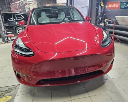 Красный Тесла Model Y, объемом двигателя 0 л и пробегом 1 тыс. км за 33500 $, фото 29 на Automoto.ua